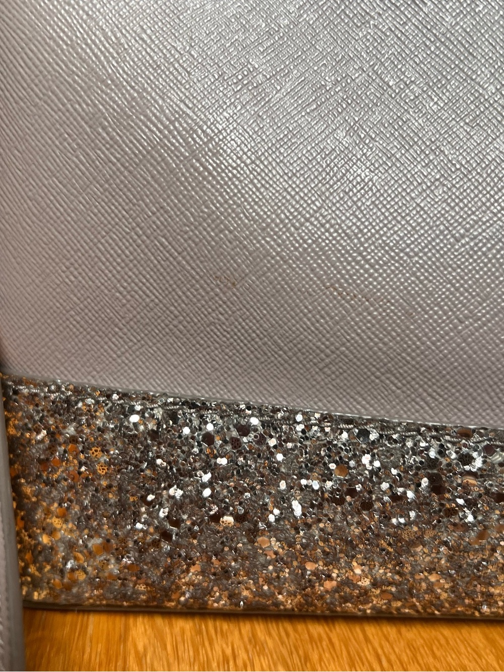 kate spade Greta Court Ramey Glitter Saffiano Crossbody - Picture 7 of 12